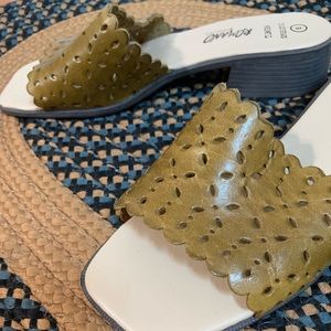 LAST CHANCE! romano brown leather sandals | Size 8